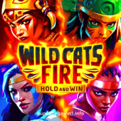 Wild Cats Fire Game Card